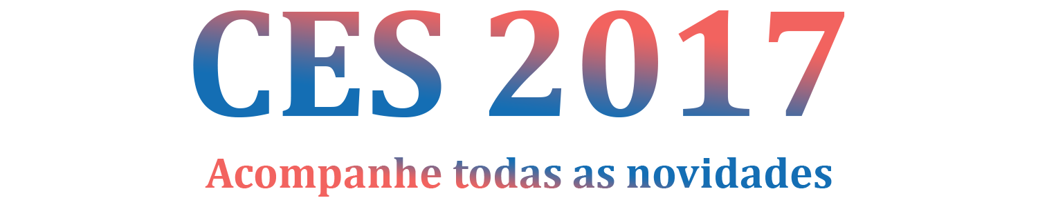 CES 2017 FUTURE BEHIND BANNER