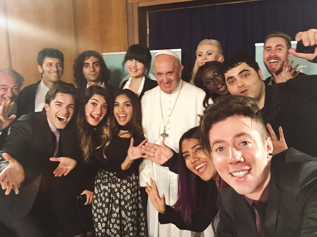 papa francisco youtubers