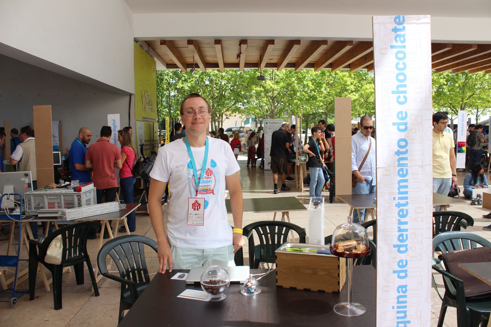 chocolate maker faire lisbo
