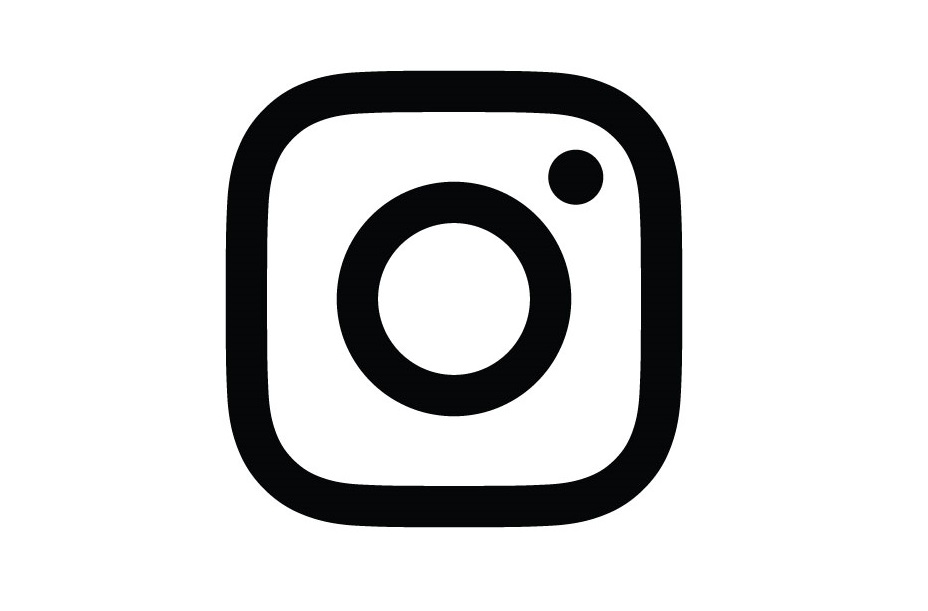 instagram logo preto brnaco