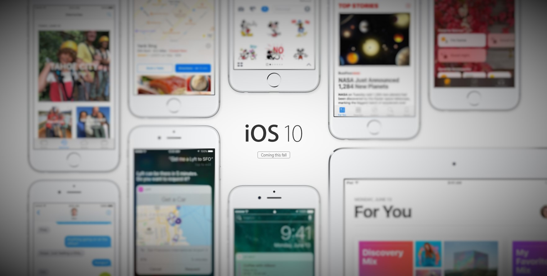 ios 10 apple iphone ipad Cópia