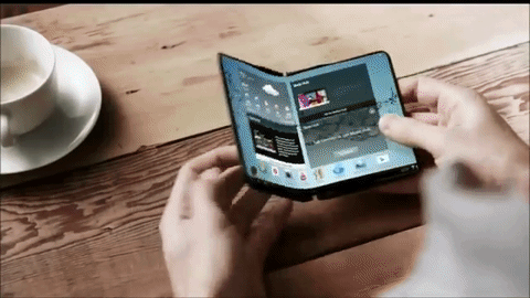 samsung bendable smartphone