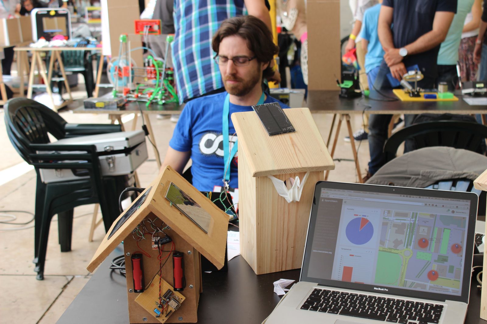 sparrowatch maker faire lisboa 2