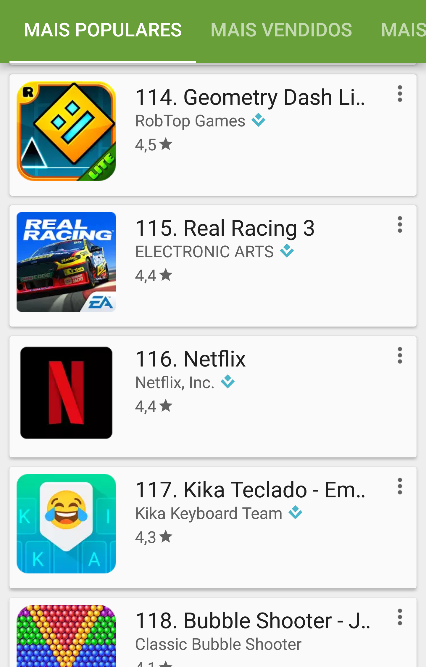 Netflix Android - Top aplicações gratuitas