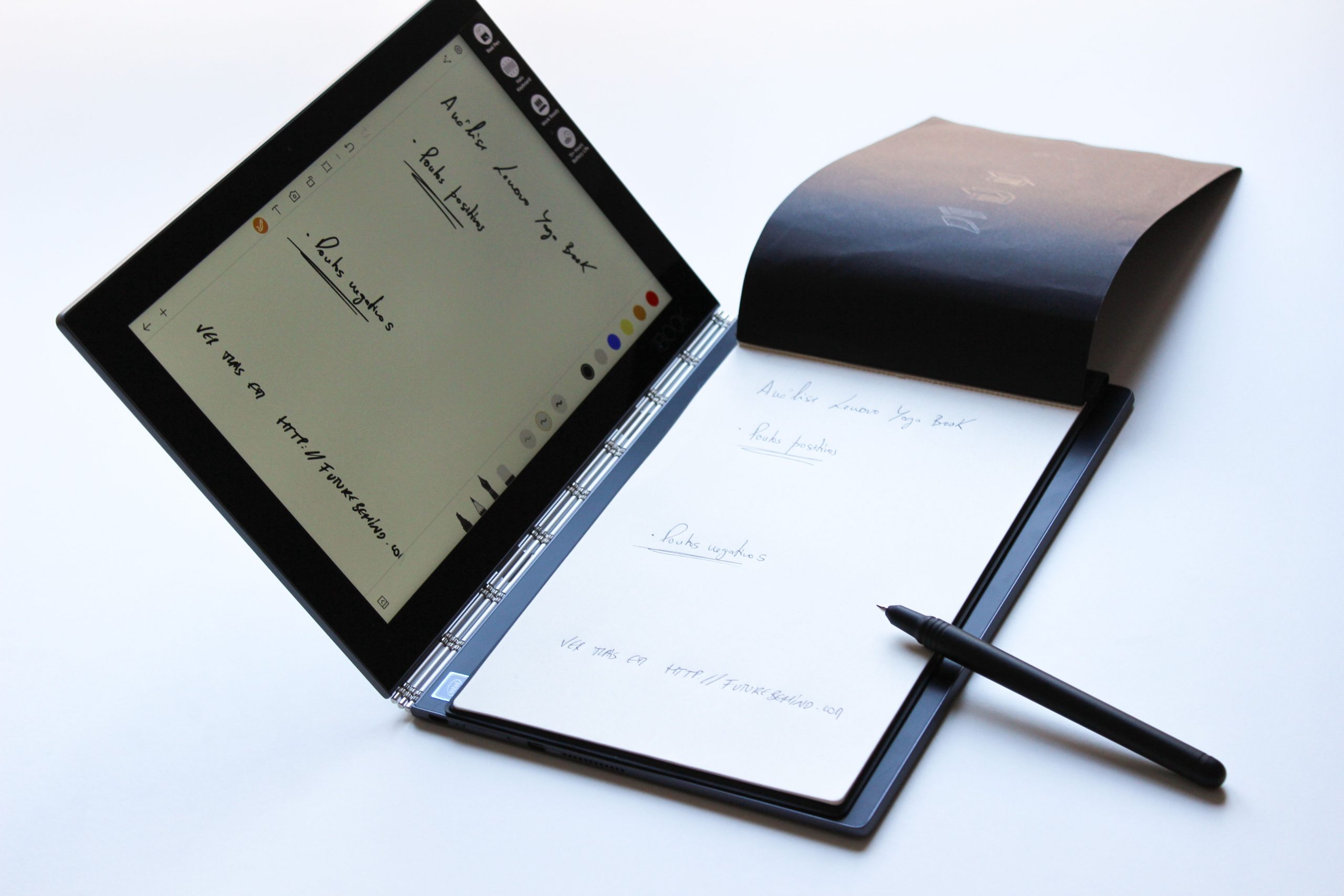 Análise Review Lenovo Yoga Book Android