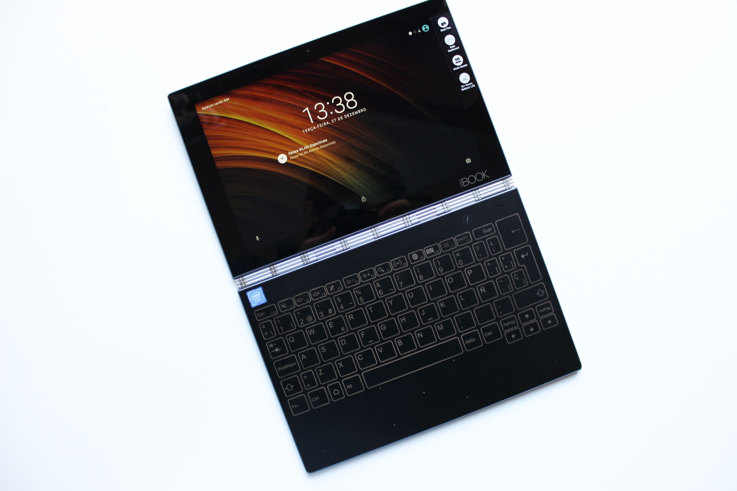 Análise Review Lenovo Yoga Book Android