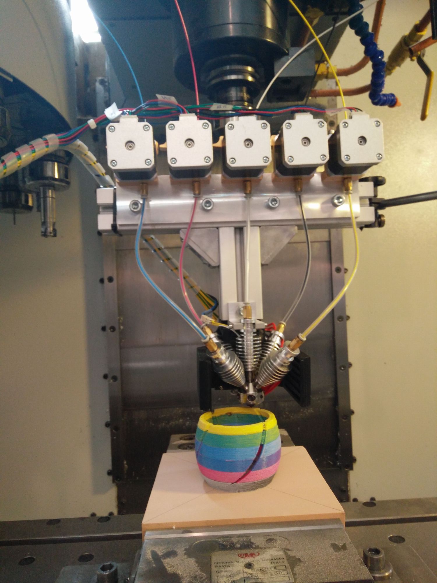 Impressão 3D multicor