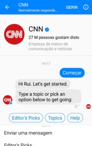 Bots Facebook Messenger | CNN