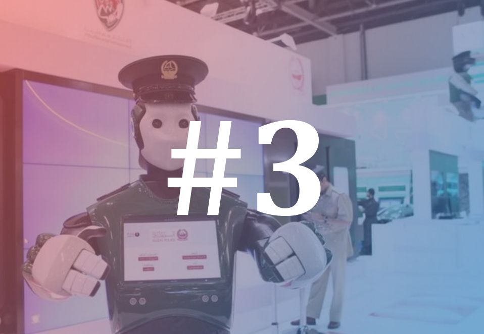 Polícia-robô Dubai