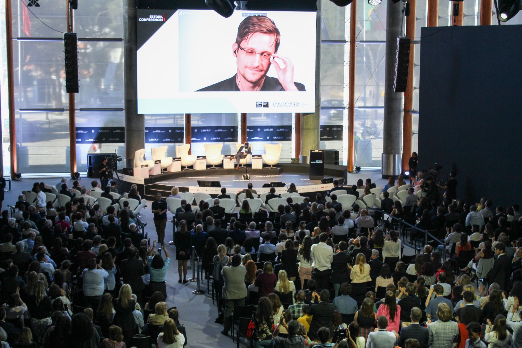 Edward Snowden Estoril Conferences