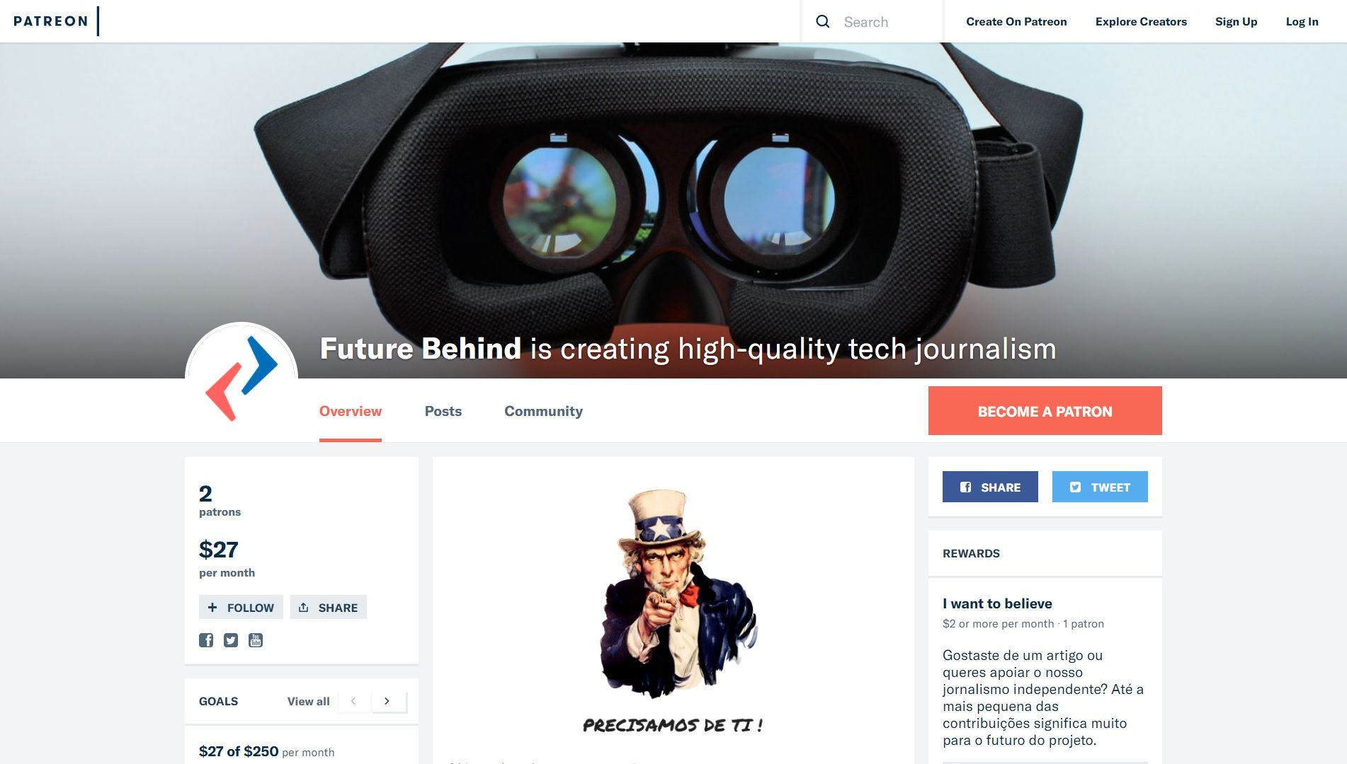 Future Behind Patreon