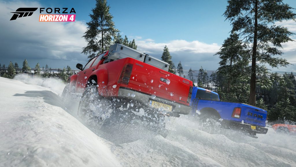 Forza Horizon 4 Snowy Trucks
