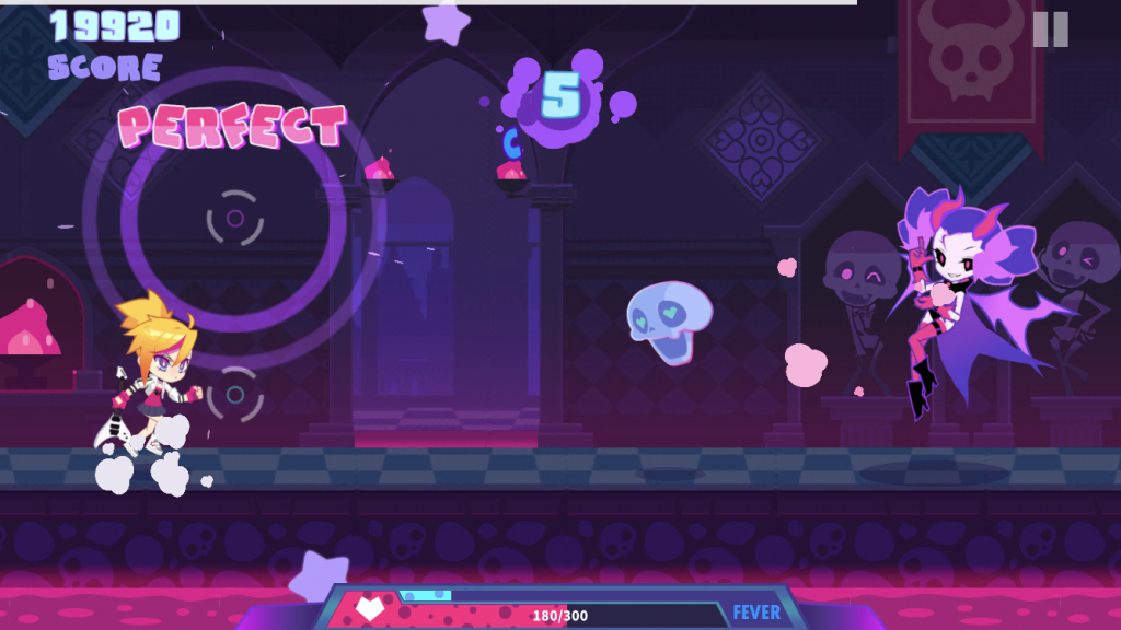 muse dash ios review screenshot a spooky level