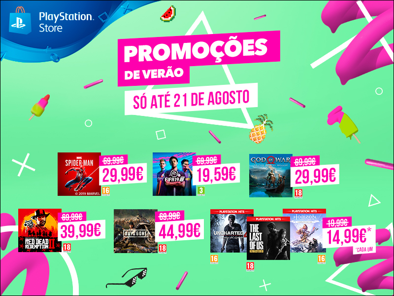 Promoções de Verão PS Store
