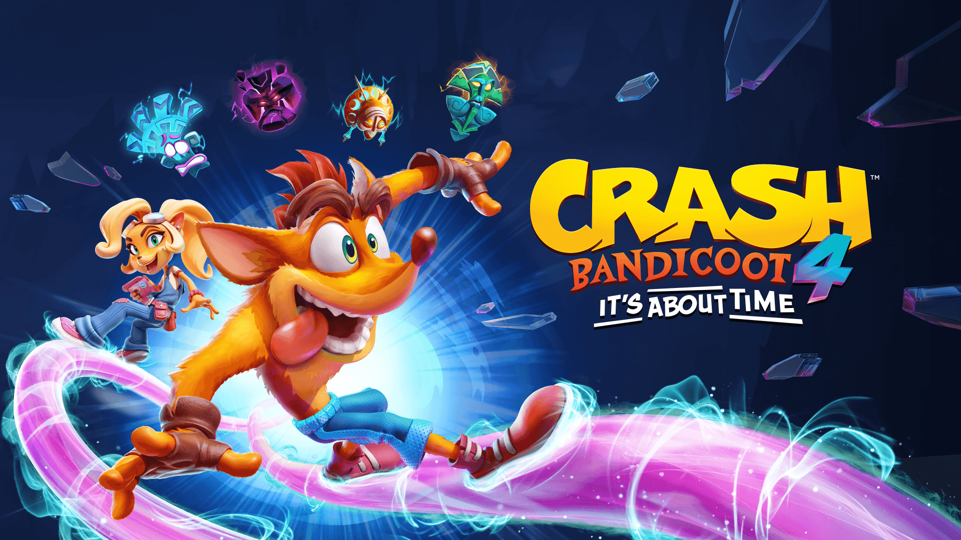 crash bandicoot 4 wallpaper