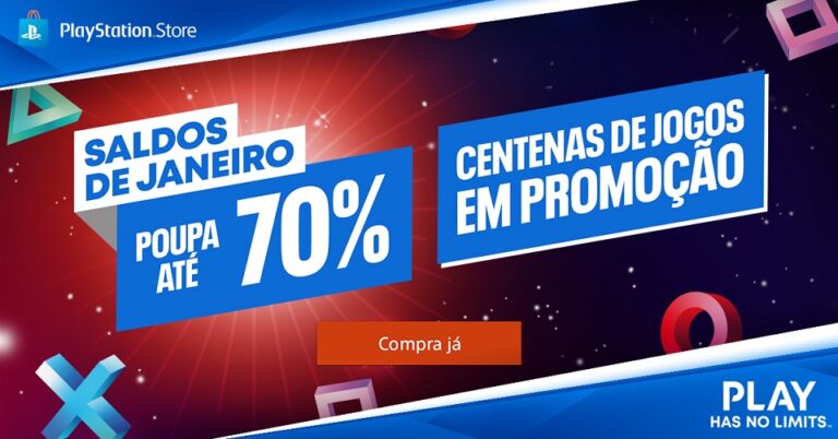 Saldos de Janeiro PlayStation Store