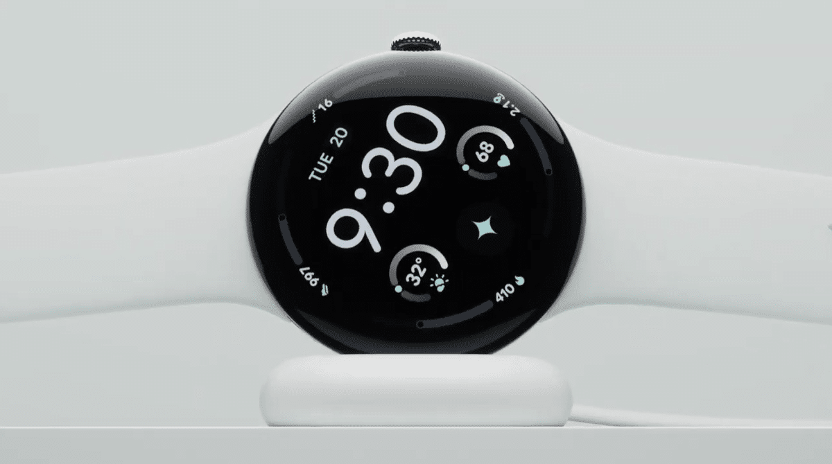 Google Pixel Watch 5 com mostrador Actua 360