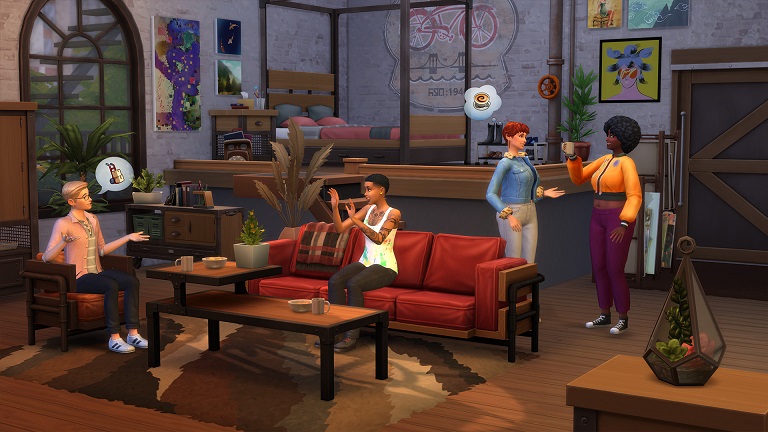The Sims 4 Industrial Loft