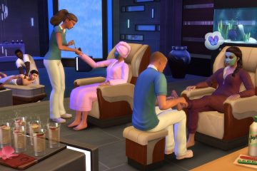 The Sims 4 Spa Day
