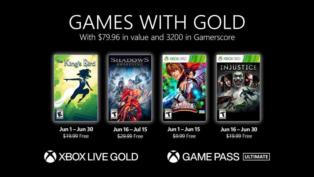 Games with Gold novembro 2021