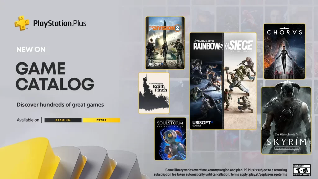 PlayStation Plus Premium Extra Novembro