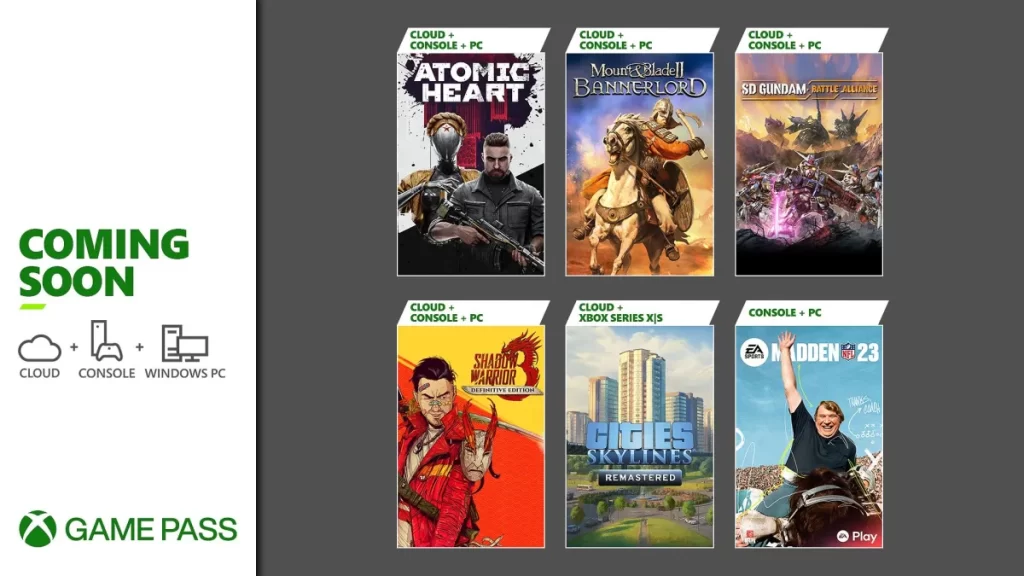 Xbox Game Pass - Mais Jogos Em Fevereiro De 2023