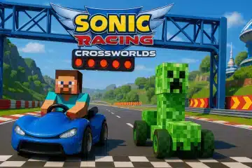 DLC Minecraft Sonic Racing: Crossworlds