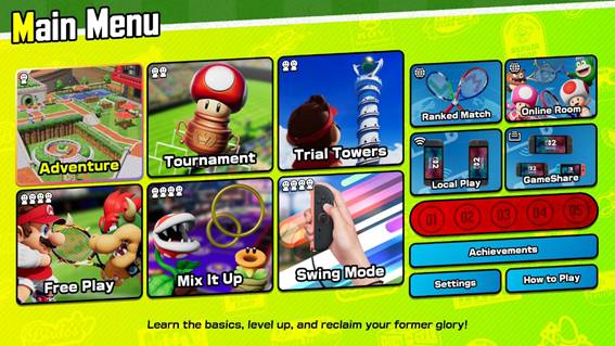 Mario Tennis Fever