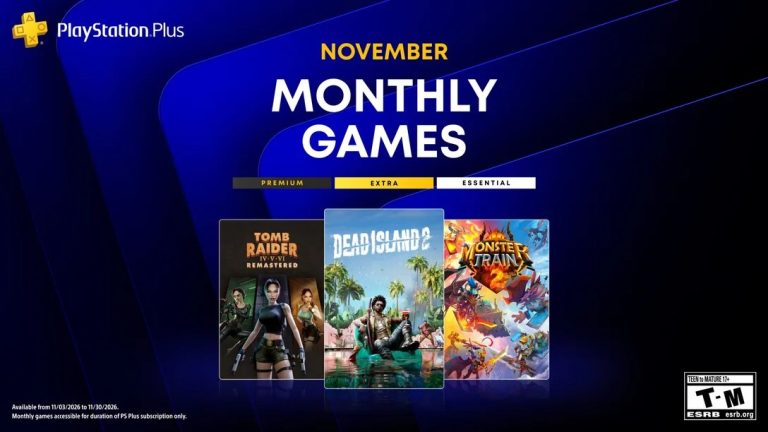 PSPLUS jogos novembro