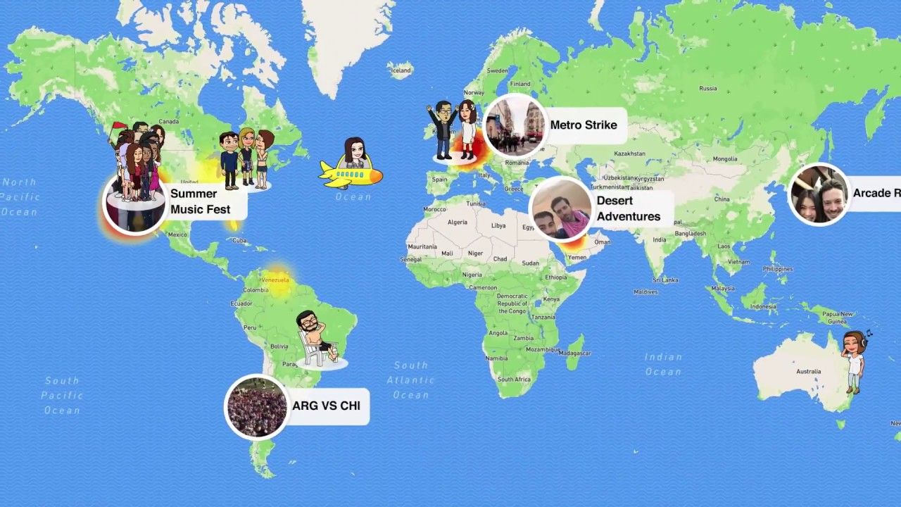 Snap Map