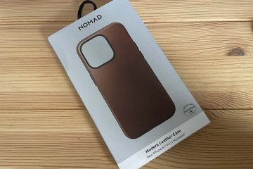 NOMAD Modern Leather Case