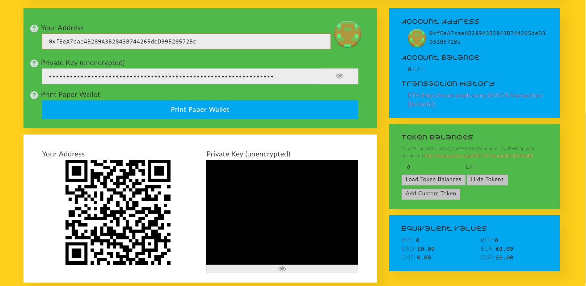 Exposure Wallet