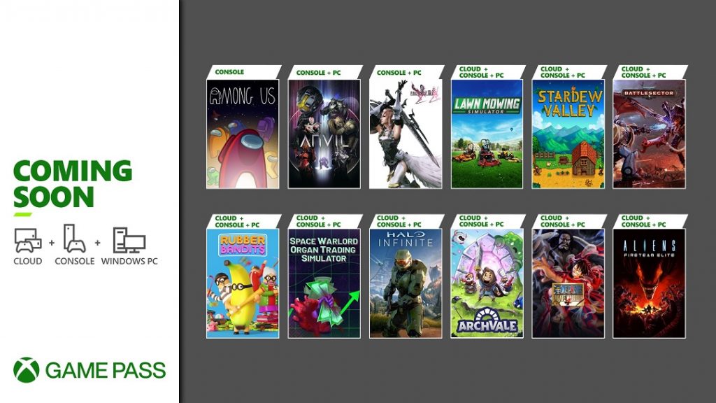 Jogos Xbox Game Pass Dezembro 2021