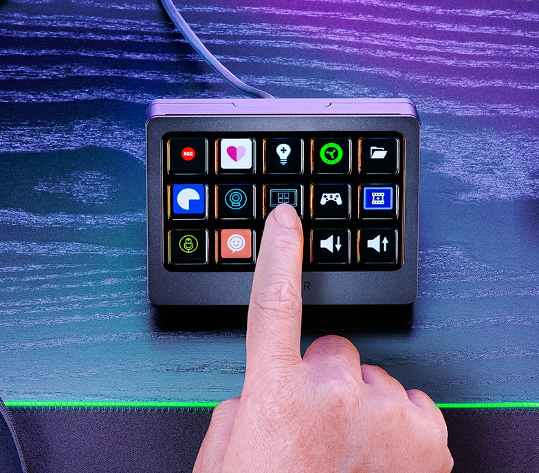 razer stream controller x fingertips desktop
